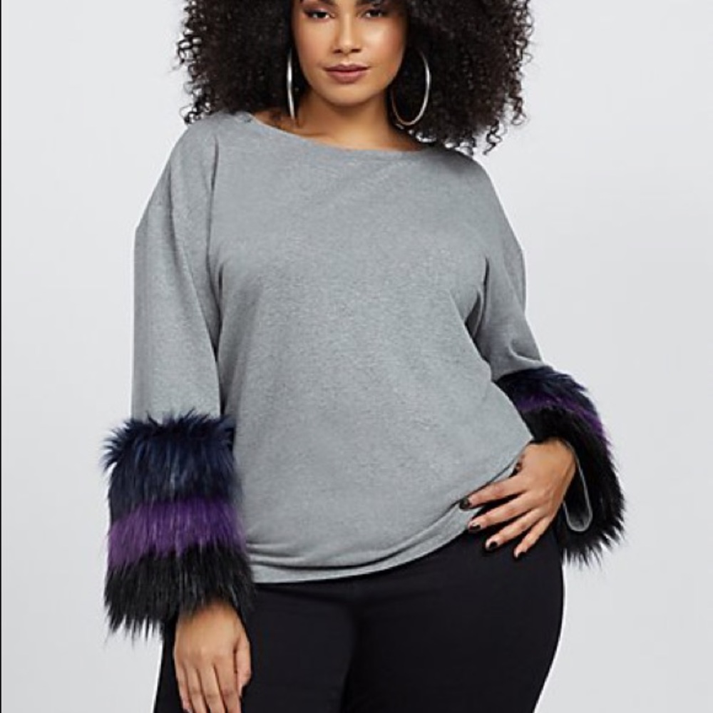 Gray sweater